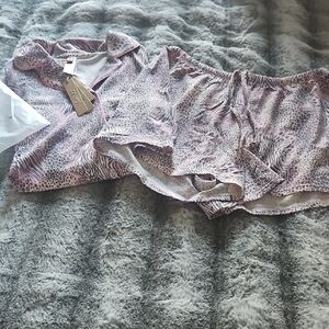 Skims Pajama short set